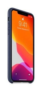 Foto 3 | Foto 3 | Funda de Piel Apple Azul Medianoche para iPhone 11 Pro Max - Venta Internacional