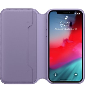 Foto 3 | Foto 3 | Funda Tipo Libro De Piel Para Iphone Xs Apple Lila - Venta Internacional