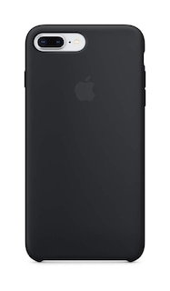 Foto 2 | Foto 2 | Funda de Silicona Apple para iPhone 8 Plus/7 Plus Negra - Venta Internacional