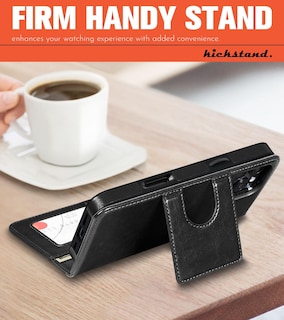 Foto 5 | Foto 5 | Funda Tipo Cartera Lohasic Magnetic Para Iphone 16 Pro De 6,3 Pulgadas, Color Negro - Venta Internacional.