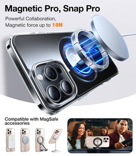 Foto 4 | Foto 4 | Funda De Teléfono Torras Mejorada Magnética Giratoria De 360° Para Iphone 16 Pro Max - Venta Internacional.