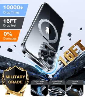 Foto 5 | Foto 5 | Funda De Teléfono Torras Mejorada Magnética Giratoria De 360° Para Iphone 16 Pro Max - Venta Internacional.