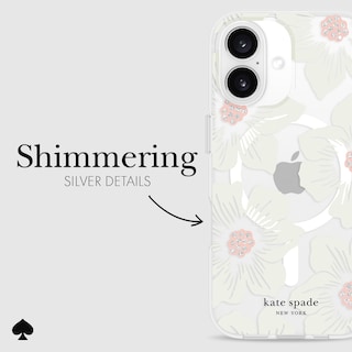 Foto 5 | Foto 5 | Funda De Teléfono Kate Spade New York Hollyhock Cream Floral Para Iphone 16 - Venta Internacional.