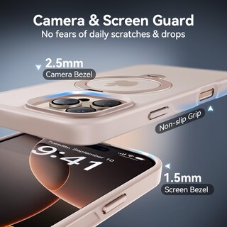 Foto 6 | Foto 6 | Funda De Teléfono Casekoo Desert Titanium Para Iphone 16 Pro Max Rose - Venta Internacional.