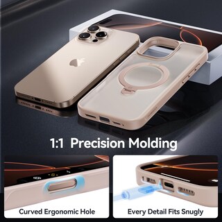 Foto 7 | Foto 7 | Funda De Teléfono Casekoo Desert Titanium Para Iphone 16 Pro Max Rose - Venta Internacional.
