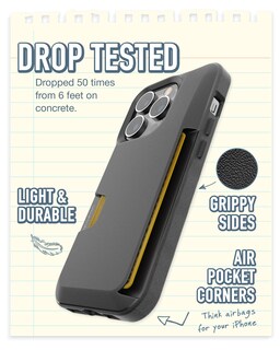 Foto 3 | Foto 3 | Funda Tipo Cartera Smartish Para Iphone 14 Pro Wallet Slayer Vol. 1, Color Negro - Venta Internacional.
