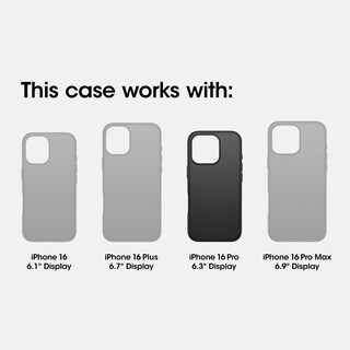 Foto 2 | Foto 2 | Funda Otterbox Commuter Series Para Iphone 16 Pro, Color Negro - Venta Internacional.