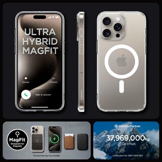 Foto 7 | Foto 7 | Funda Para Teléfono Spigen Ultra Hybrid Magfit Iphone 15 Pro Max - Venta Internacional.