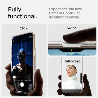 Foto 6 | Foto 6 | Funda Spigen Ultra Hybrid T Magfit Para Iphone 16 Pro Max, Color Blanco - Venta Internacional.