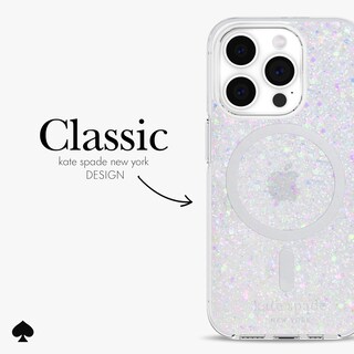 Foto 4 | Foto 4 | Funda De Teléfono Kate Spade New York Para Iphone 15 Pro, Con Purpurina Gruesa - Venta Internacional.