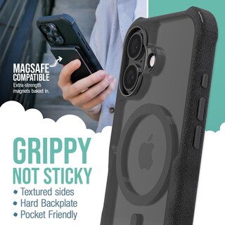 Foto 2 | Foto 2 | Funda Magnética Protectora Smartish Gripzilla Para Iphone 16 - Venta Internacional.