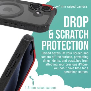 Foto 4 | Foto 4 | Funda Magnética Protectora Smartish Gripzilla Para Iphone 16 - Venta Internacional.