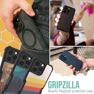 Foto 6 | Foto 6 | Funda Magnética Protectora Smartish Gripzilla Para Iphone 16 Pro - Venta Internacional.
