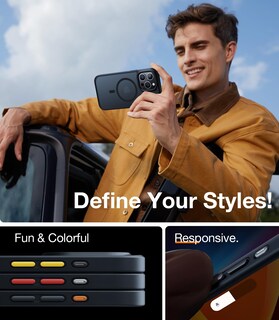 Foto 6 | Foto 6 | Funda De Teléfono Torras Magnética A Prueba De Golpes Para Iphone 16 Pro Max - Venta Internacional.