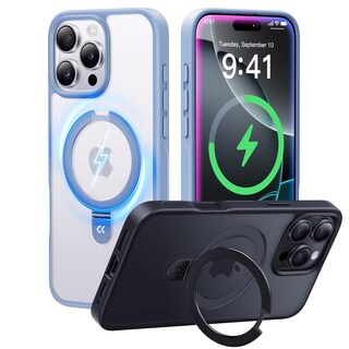 Foto 1 | Foto 1 | Funda De Teléfono Casekoo Diseñada Para Iphone 16 Pro Max, Color Azul Claro - Venta Internacional.