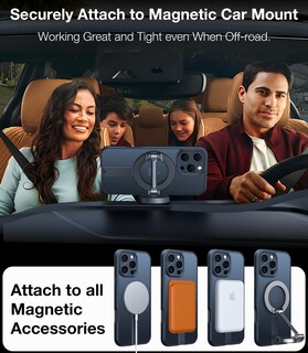 Foto 7 | Foto 7 | Funda De Teléfono Torras Con Soporte Giratorio De 360° Mejorado Para Iphone 16 Pro - Venta Internacional.