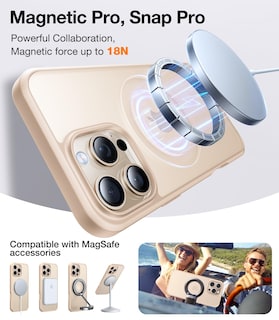 Foto 4 | Foto 4 | Funda De Teléfono Torras Desert Titanium Giratoria 360° Para Iphone 16 Pro Max - Venta Internacional.