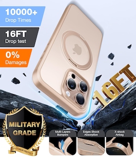 Foto 5 | Foto 5 | Funda De Teléfono Torras Desert Titanium Giratoria 360° Para Iphone 16 Pro Max - Venta Internacional.