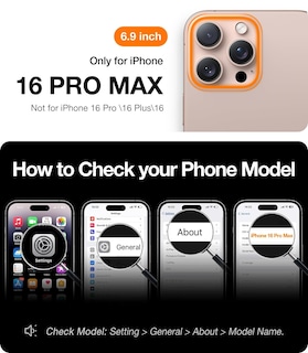 Foto 7 | Foto 7 | Funda De Teléfono Torras Desert Titanium Giratoria 360° Para Iphone 16 Pro Max - Venta Internacional.