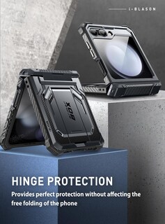 Foto 3 | Foto 3 | Funda De Teléfono I-blason Armorbox Con Soporte Para Samsung Galaxy Z Flip 5 - Venta Internacional.
