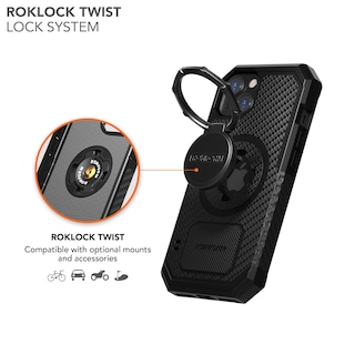 Foto 6 | Foto 6 | Funda Para Teléfono Rokform Rugged Series Para Iphone 13 Con Magsafe Black - Venta Internacional.