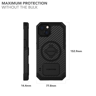 Foto 7 | Foto 7 | Funda Para Teléfono Rokform Rugged Series Para Iphone 13 Con Magsafe Black - Venta Internacional.