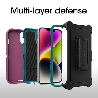 Foto 3 | Foto 3 | Funda Otterbox Para Iphone 14 Plus, Serie Defender, Canyon Sun - Venta Internacional.