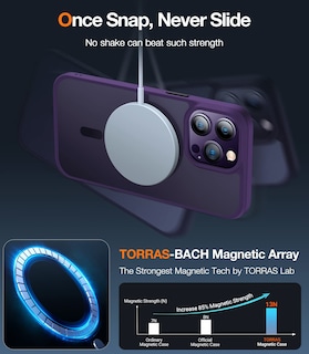 Foto 5 | Foto 5 | Funda Para Teléfono Torras Magnetic Guardian Para Iphone 14 Pro Max De 6.7 Pulgadas - Venta Internacional.