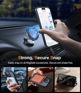 Foto 4 | Foto 4 | Funda Magnética Torras Con Soporte Empotrado Para Iphone 15 Pro - Venta Internacional.