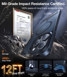 Foto 5 | Foto 5 | Funda Magnética Torras Con Soporte Empotrado Para Iphone 15 Pro - Venta Internacional.