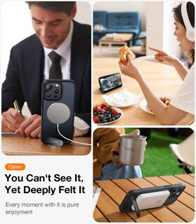 Foto 6 | Foto 6 | Funda Magnética Torras Con Soporte Empotrado Para Iphone 15 Pro - Venta Internacional.