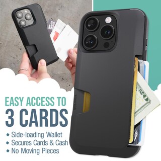 Foto 2 | Foto 2 | Funda Tipo Cartera Smartish Para Iphone 16 Pro Wallet Slayer Vol. 1 - Venta Internacional.