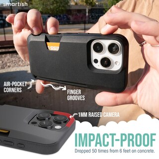 Foto 4 | Foto 4 | Funda Tipo Cartera Smartish Para Iphone 16 Pro Wallet Slayer Vol. 1 - Venta Internacional.