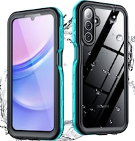 Funda Spidercase Impermeable Y Totalmente Resistente Para Samsung A15 5g, Color Verde Azulado - Venta Internacional.