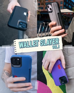 Foto 6 | Foto 6 | Funda Tipo Cartera Smartish Para Iphone 14 Wallet Slayer Vol. 1, Negra - Venta Internacional.