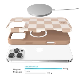 Foto 3 | Foto 3 | Funda De Teléfono Velvet Caviar A Cuadros Para Iphone 16 Pro Max - Venta Internacional.