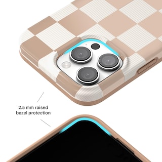 Foto 4 | Foto 4 | Funda De Teléfono Velvet Caviar A Cuadros Para Iphone 16 Pro Max - Venta Internacional.