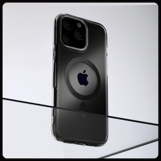 Foto 3 | Foto 3 | Funda Spigen Ultra Hybrid Magfit Para Iphone 16 Pro Max Carbon - Venta Internacional.