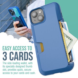 Foto 2 | Foto 2 | Funda Tipo Cartera Smartish Wallet Slayer Vol. 1 Para Iphone 15 - Venta Internacional.