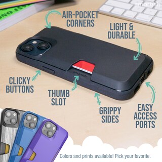 Foto 6 | Foto 6 | Funda Tipo Cartera Smartish Wallet Slayer Vol. 1 Para Iphone 15 - Venta Internacional.