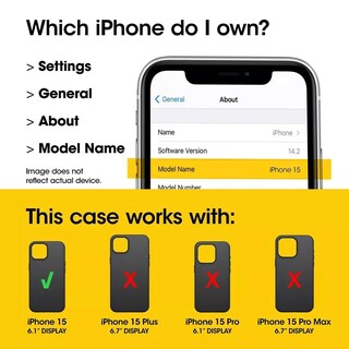 Foto 2 | Foto 2 | Funda De Teléfono Otterbox Defender Series Para Iphone 15/14/13 - Venta Internacional.