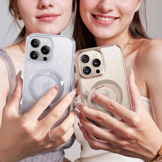 Foto 7 | Foto 7 | Funda De Teléfono Casekoo Glitter 360° Con Función Atril Para Iphone 16 Pro Max - Venta Internacional.