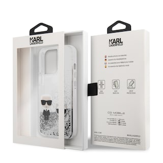 Foto 8 | Foto 8 | Funda Karl Glitter Líquido Para Iphone 13 Pro Max