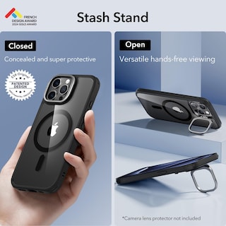 Foto 3 | Foto 3 | Funda De Teléfono Esr Para Iphone 15 Pro Max Con Magsafe Clear Black - Venta Internacional.
