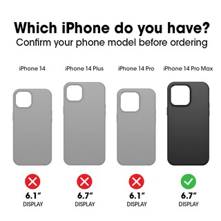 Foto 2 | Foto 2 | Funda Otterbox Defender Series Para Iphone 14 Pro Max, Color Negro - Venta Internacional.