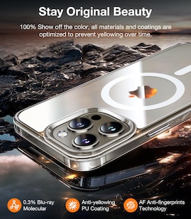 Foto 5 | Foto 5 | Funda De Teléfono Torras Magnética A Prueba De Golpes Para Iphone 15 Pro - Venta Internacional.