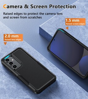 Foto 6 | Foto 6 | Funda De Teléfono Fntcase Para Samsung Galaxy S24-fe Con Clip Para Cinturón - Venta Internacional.