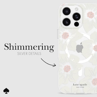 Foto 5 | Foto 5 | Funda De Teléfono Kate Spade New York Hollyhock Cream Floral Para Iphone 16 Pro Max - Venta Internacional.