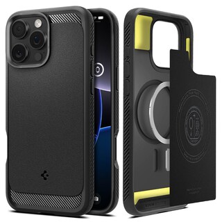 Foto 1 | Foto 1 | Funda Para Teléfono Spigen Rugged Armor Magfit Iphone 16 Pro, Negra - Venta Internacional.