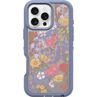 Foto 1 | Foto 1 | Funda Para Teléfono Otterbox Defender Series Xt, Transparente, Floral, Morado - Venta Internacional.